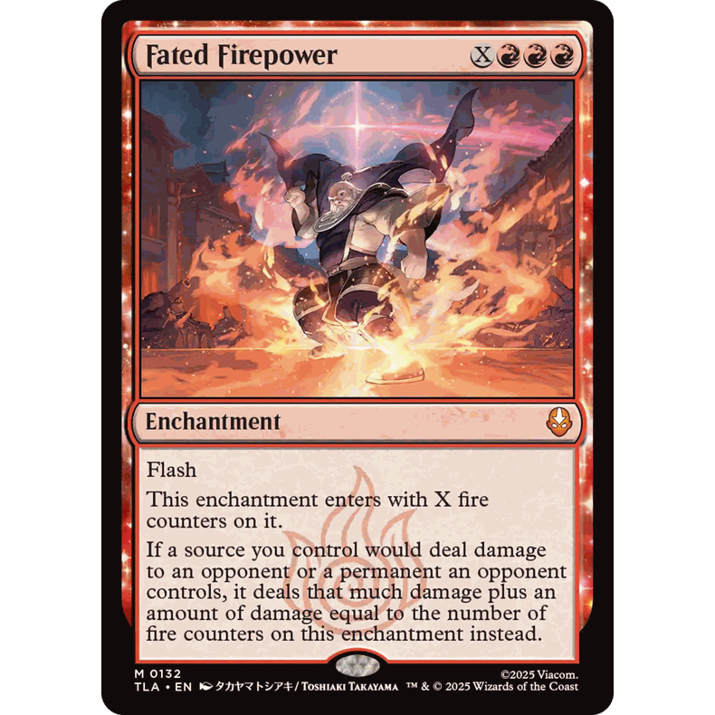 TLA 132 命运火力  Fated Firepower  万智牌 闪 M