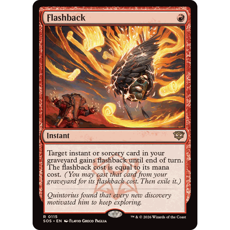 SOS 115 返照 Flashback 万智牌 闪 R