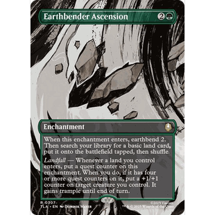 TLA 307 运土神通腾扬 Earthbender Ascension 万智牌 异画 闪 R