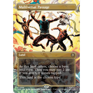 SPM 206 多重宇宙通道 Multiversal Passage万智牌 闪 R 异画