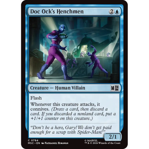 MSC 784 章鱼博士的手下 Doc Ock's Henchmen 万智牌 速战 闪 C