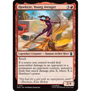 MSH 131 年轻复仇者鹰眼 Hawkeye, Young Avenger 万智牌 闪 U