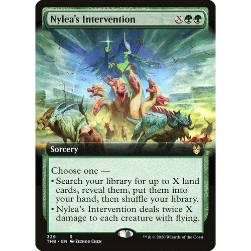 THB 329 倪勒娅的干预 Nylea's Intervention 万智牌闪 R 扩画