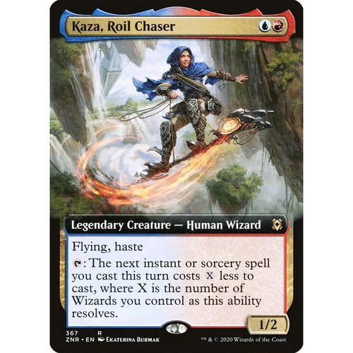 ZNR 367 狂搅逐客卡札 Kaza, Roil Chaser 万智牌 闪 R 扩画