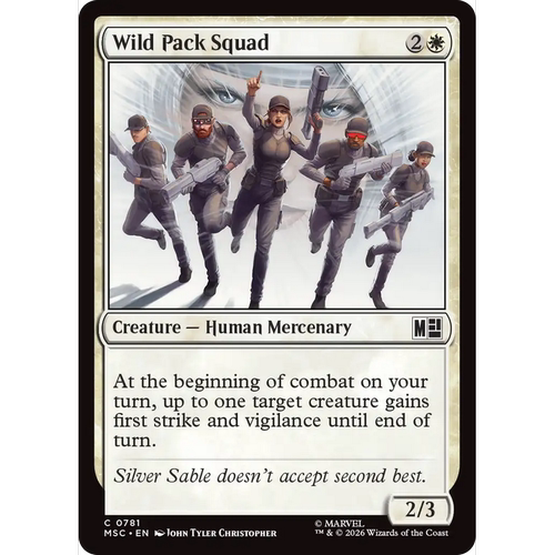 MSC 781 野性战团小队 Wild Pack Squad 万智牌 速战 闪 C