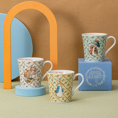 peter卡通风彼得兔陶瓷马克杯