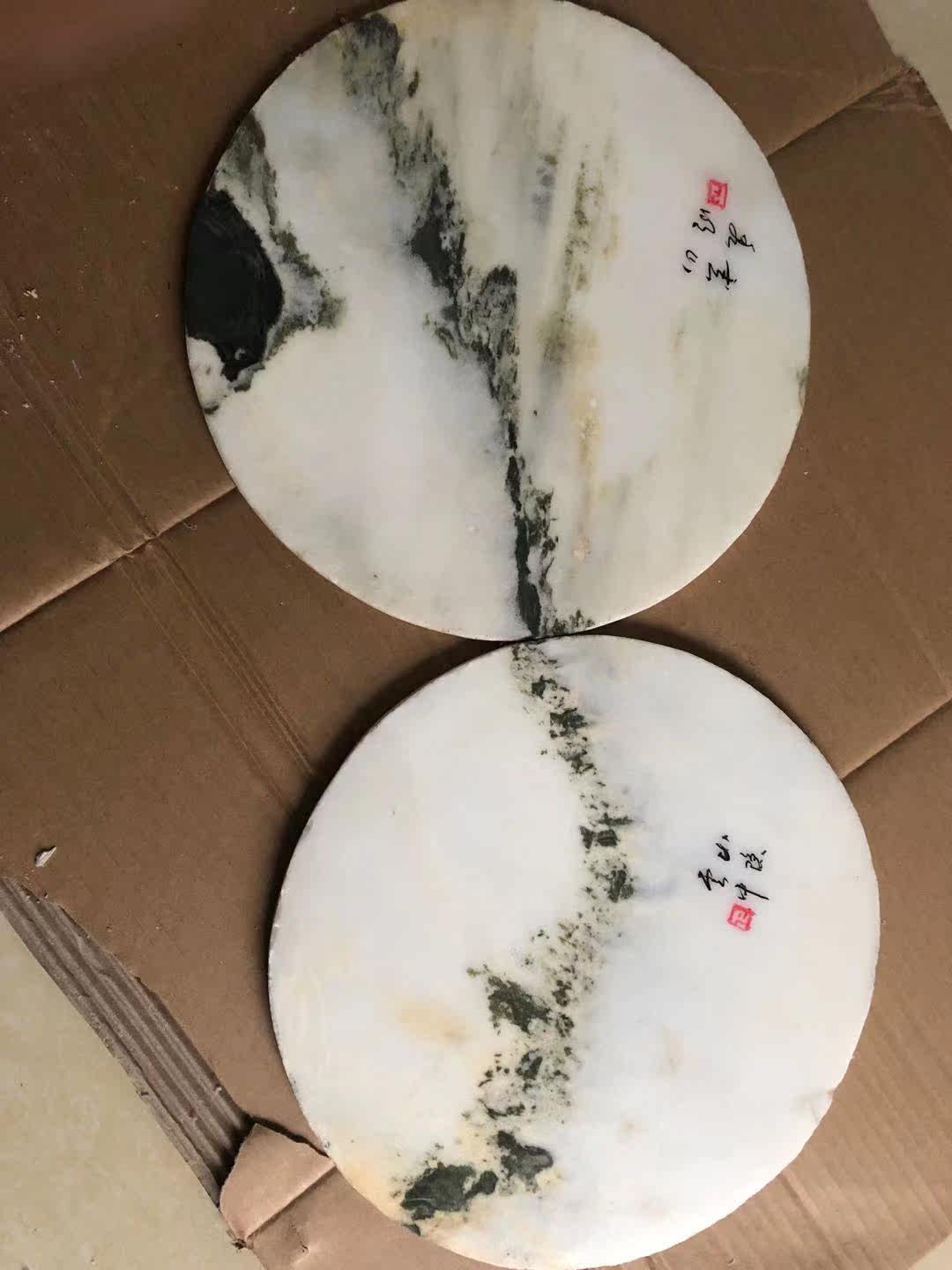 大理石画 zhuang shi pian 云南天然大理石 山水画 石片 礼品云石