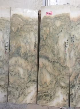 大理石画 天然石片 zhuang shi pian 云南大理 石片 山水画 云石1