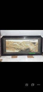 成品云石屏风云南天然云石山水画客厅挂屏18567285516