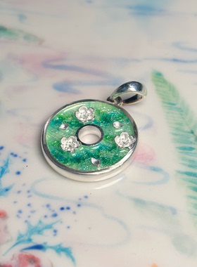 多用途足银高温珐琅原创设计国风