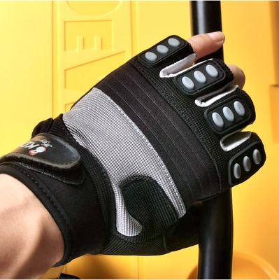 高品质健身用防护半指手套
