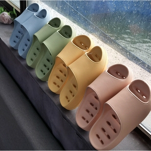 浴室沥水有孔拖鞋 厚底防滑夏季 凉拖鞋 拖鞋 F42 清凉户外女款