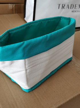 高品质母婴级好面料桌面收纳多功能收纳化妆品零钱杂物收纳筐