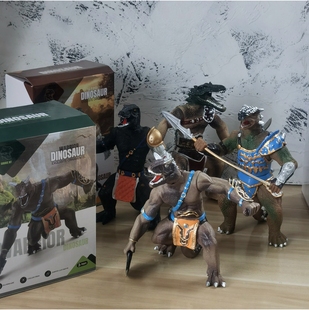 品质相当好 霸气恐龙战士手办儿童玩具逼真动物模型摆件M0