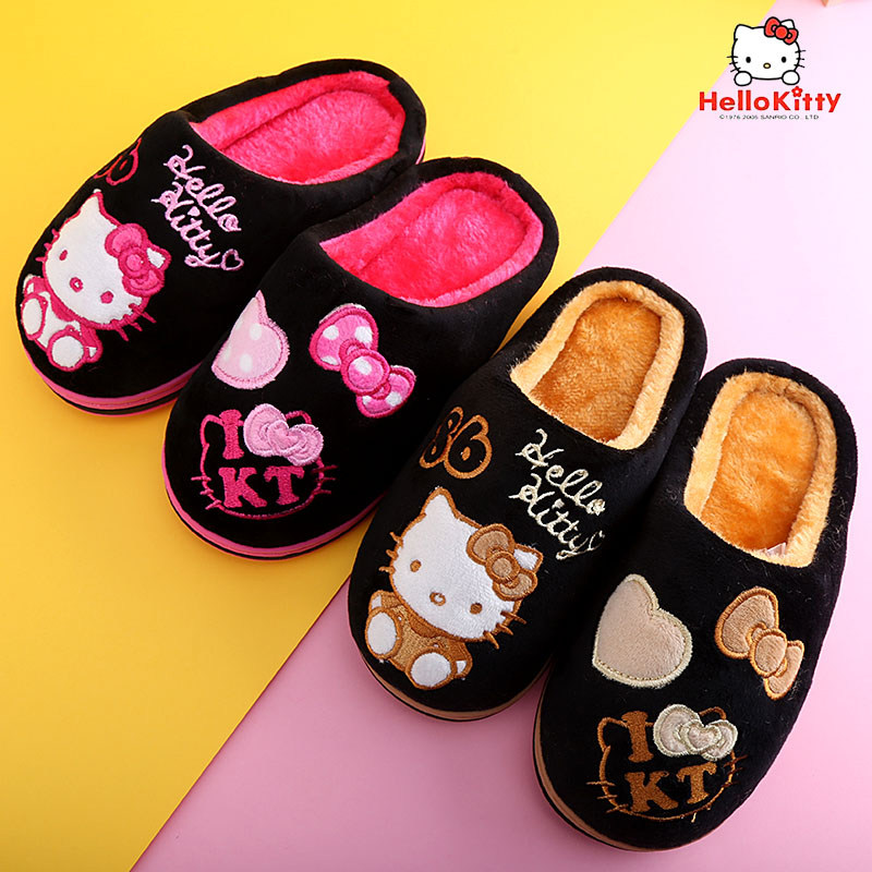 hellokitty女童棉拖鞋家居鞋居家图片