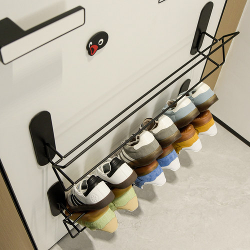 磁吸外穿鞋子架入户门