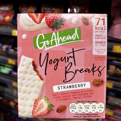 Goahead水果酸奶乳酪夹心饼干