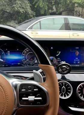 奔驰S级 W221导航 05-13款S350/400L/500改装中控大连屏360一体机