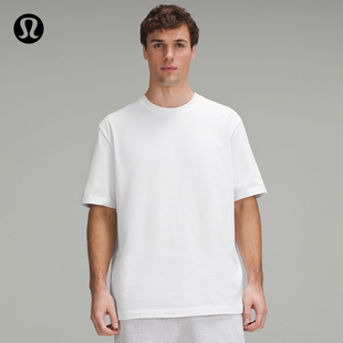 Heavyweight 男士高克重棉质针织 T 恤 速干丨lululemon丨LM3FBSS