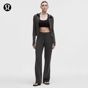 Groove 女士高腰宽裤 *常规款丨lululemon丨LW5INBS