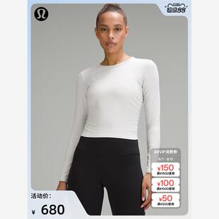 All It Takes 女士运动长袖T恤*罗纹Nulu™丨lululemon丨 LW3GK5S
