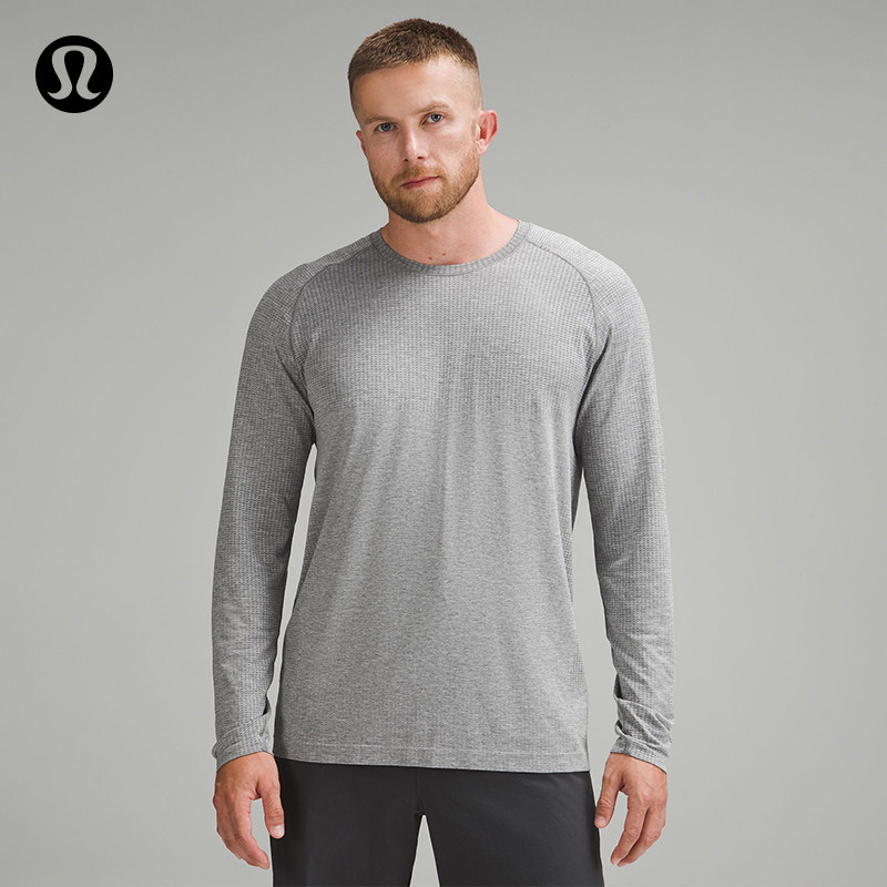 Metal Vent Tech 男士运动长袖 T 恤丨lululemon丨LM3FHKS - 实物图