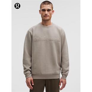 Steady State 男士圆领卫衣 *文字徽标丨lululemon丨LM3FVES