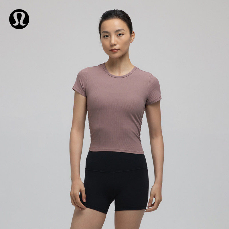 All It Takes女士运动 T恤 *罗纹Nulu? 丨lululemon丨LW3GV0S
