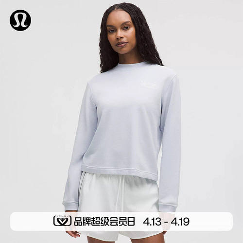 Con女士棉质毛圈布圆领卫