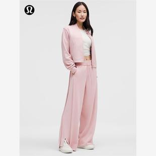 Contrast-Ribbed Softstreme女士罗纹阔腿裤丨lululemon丨LW5HUXA