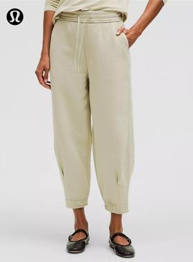 Loungeful 女士超宽松款高腰中长运动裤丨lululemon丨LW6CI7S