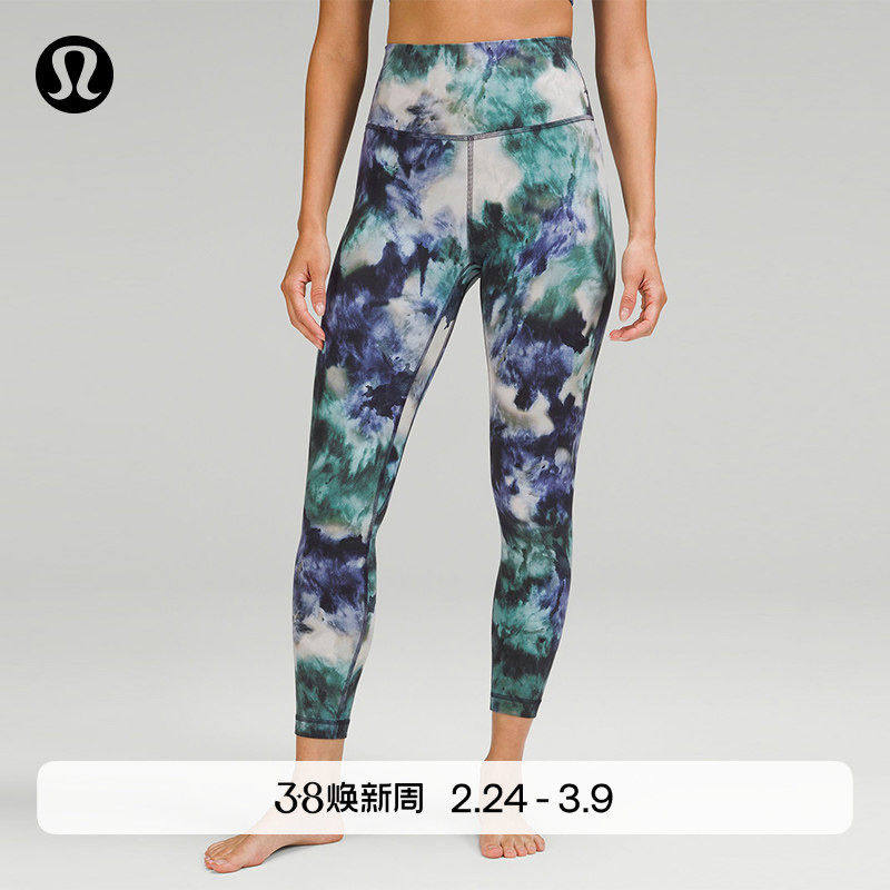 Align 女士运动高腰紧身裤 24 裸感丨lululemon丨LW5FC2A