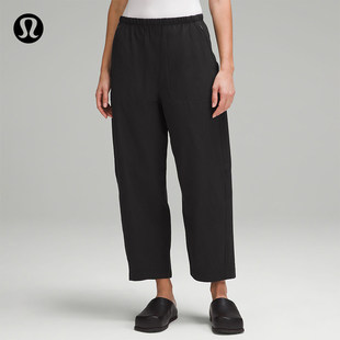 Lightweight女士轻盈版茧型中腰中长裤防风 丨lululemon丨LW6CR4S
