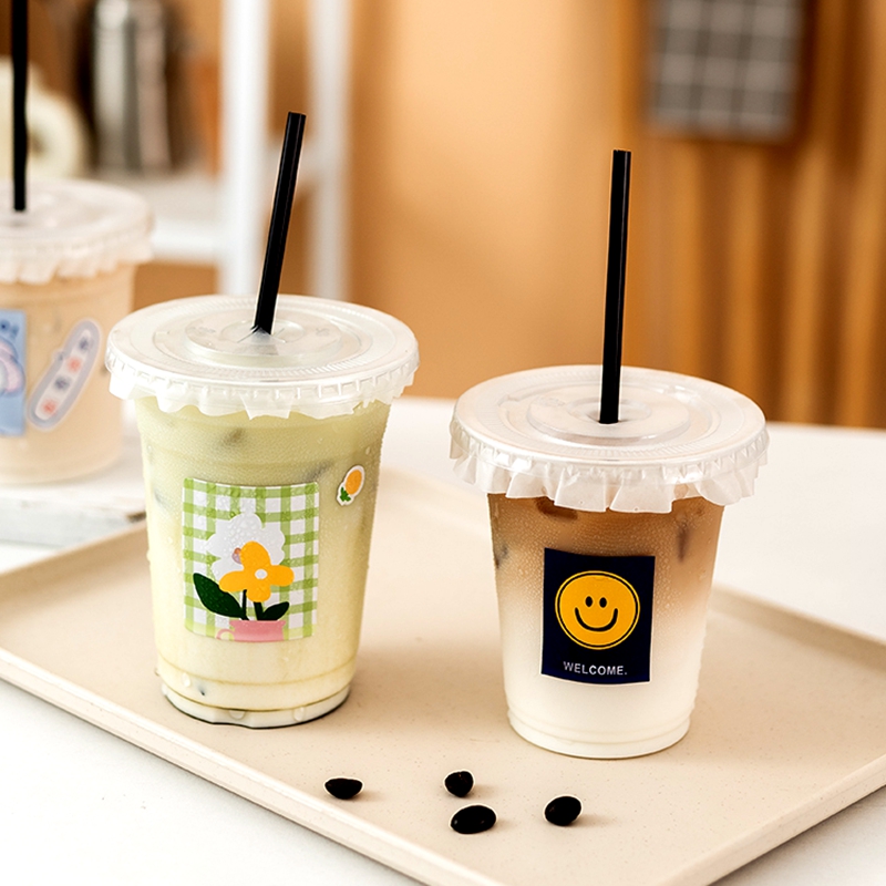 网红咖啡奶茶杯子500ml