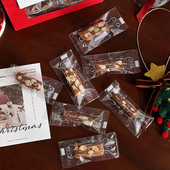 圣诞新款 加厚太妃糖果袋diy手工海盐咖啡糖果机封袋牛轧糖袋包装