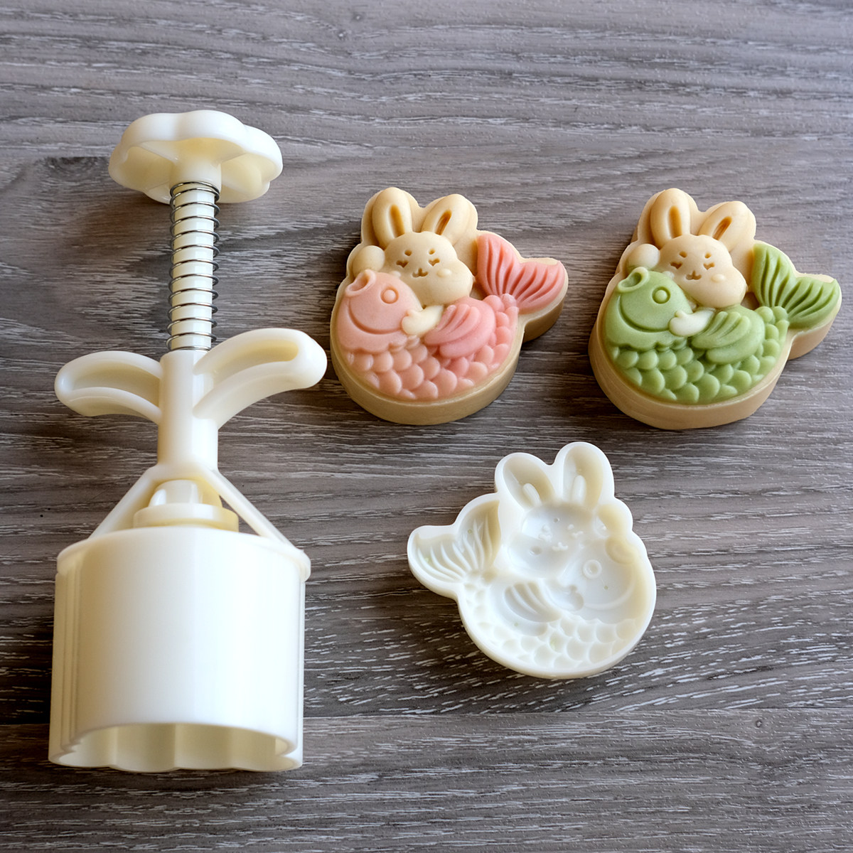 中秋节月饼模具冰皮绿豆糕点