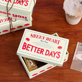 新年礼物包装 盒饼干糖果曲奇烘焙凤梨酥牛轧饼雪花酥圣诞万圣礼盒