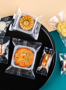 亮面透明月饼机封袋曲奇牛