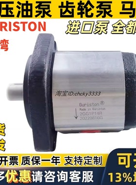 GURISTON齿轮泵2GG1B33R 1GPF8L14P7D 2GG1P08R/8R/11R/17R/23R L