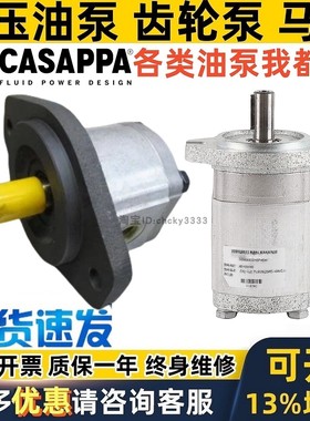 CASAPPA齿轮泵PLP20.8D0-04S5 PLP20.  20 3.9 6.3 16 31.5 S0 DO