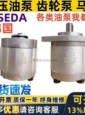 ASEDA齿轮泵SAP10- 1.0 2.0 3.2 8.0 SAP10C 2.1L 4.8 3.7 6.3L
