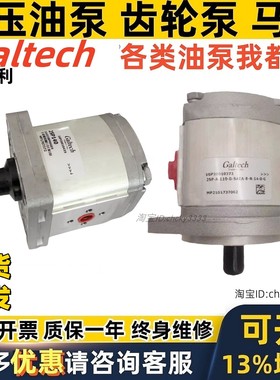 Galtech齿轮泵1SPA0.9D-10N 1SPA1.2D-10N 3GPG23 2SP-A G -260-D