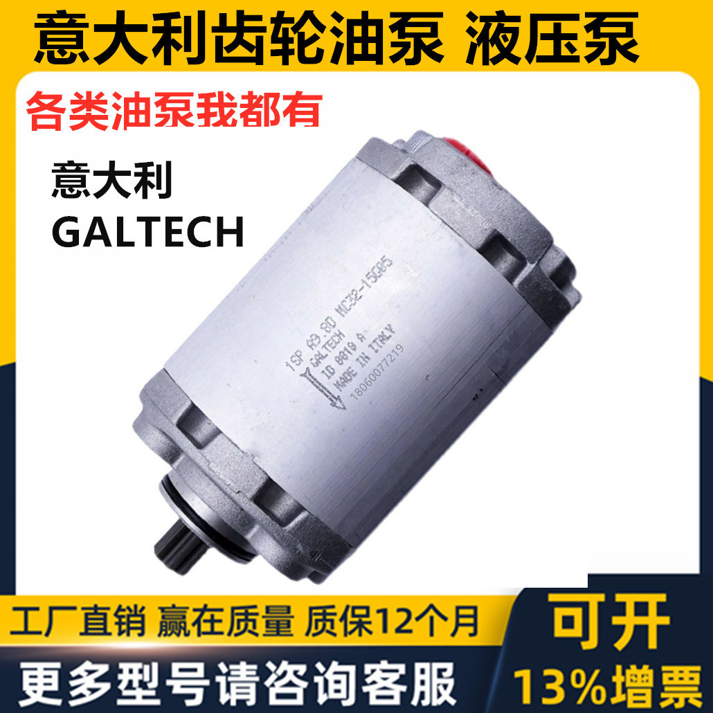 。意大利Galtech齿轮油泵1SP A 2,5D POMPA 190250001110000 1SPA