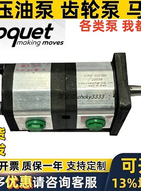 ROQUET双联齿轮泵1GM4C 1LM9-16IG09F 9DE10R 1LM16-9IE10R