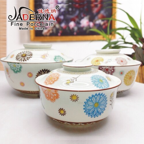 中式餐具泡面碗带盖学生便当盒方便面碗饭碗泡面杯汤碗微波炉专用