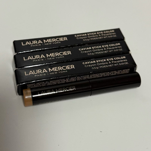 海淘LauraMercier罗拉鱼子酱眼影棒卧蚕笔ROSEGOLD鎏金玫瑰0.5g