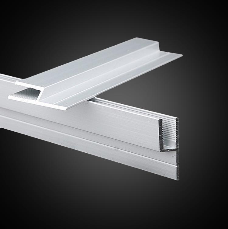 铝合金h型嵌入式卡布灯箱框架铝材h码软膜天花吊顶龙骨边条卡槽