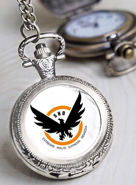 彩虹六号围攻游戏周边6号fuze育碧ela 周边怀表游戏项链表礼物表