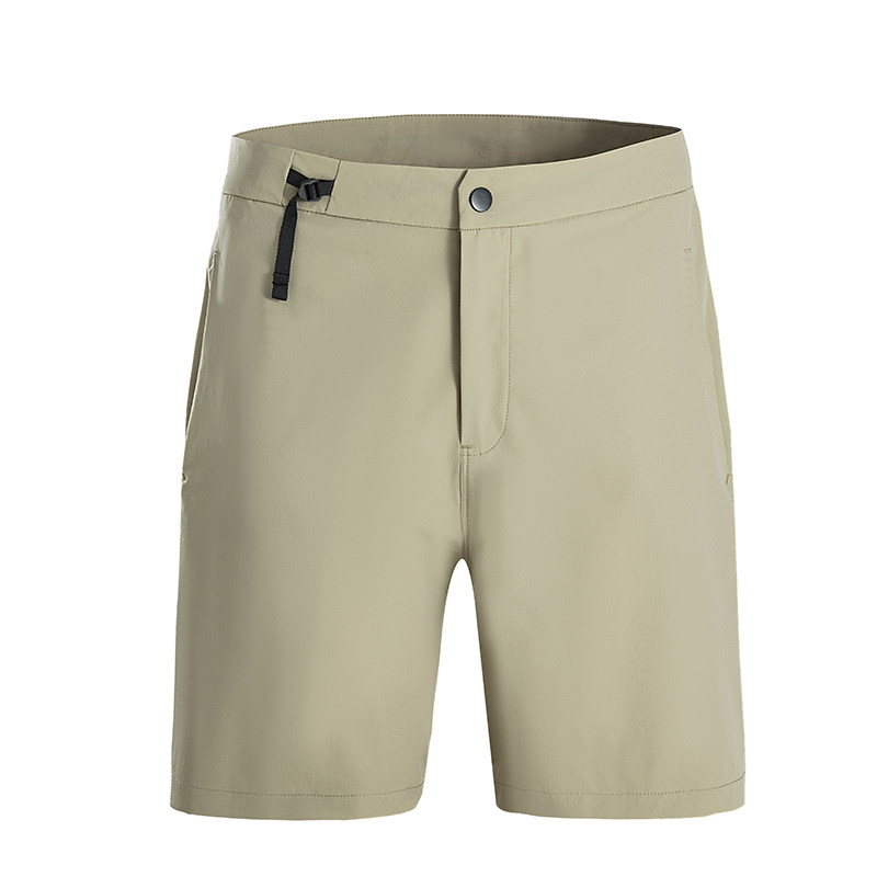 simboo70D双黏四面弹休闲短裤25年春季新款简约速干裤男户外徒步