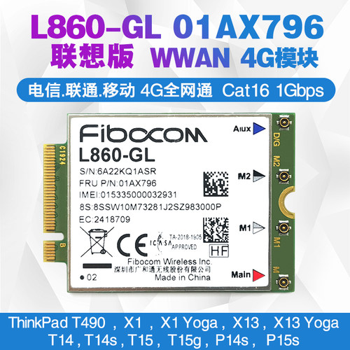 X13p15T490T144G模块01AX796